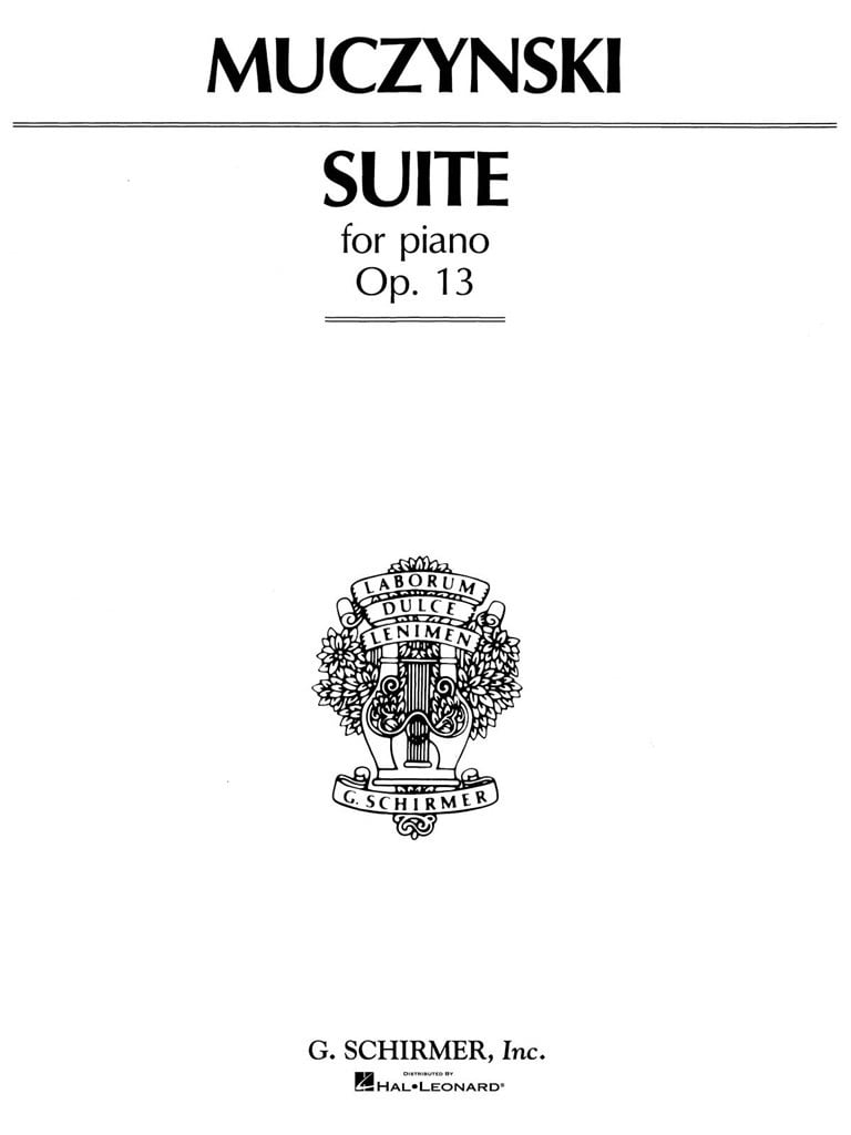 Suite, Op. 13